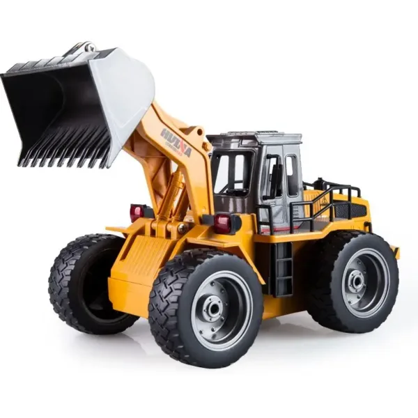 RC Bulldozer wheel loader 6 Channels HUINA 1520 Construction vehicle Control 1:18 Bulldozer Construction RC Vehicle